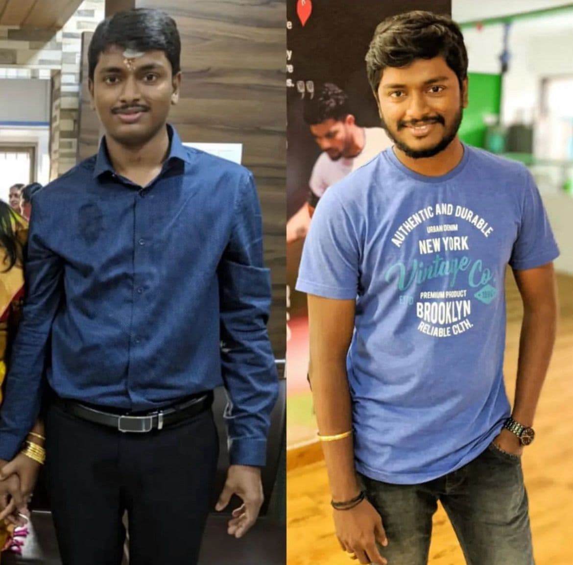 Before and After Transformation